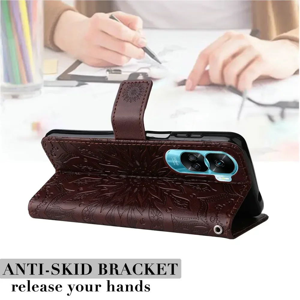 Luxury Leather Flip Wallet Phone Case Cover - Premium Edition
