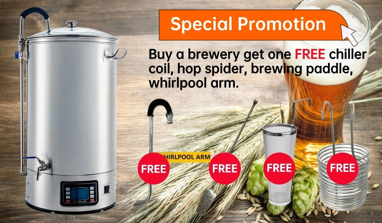 Home Brewing Equipment for Brewing Electricity - Complete Kit with Grains Yeast