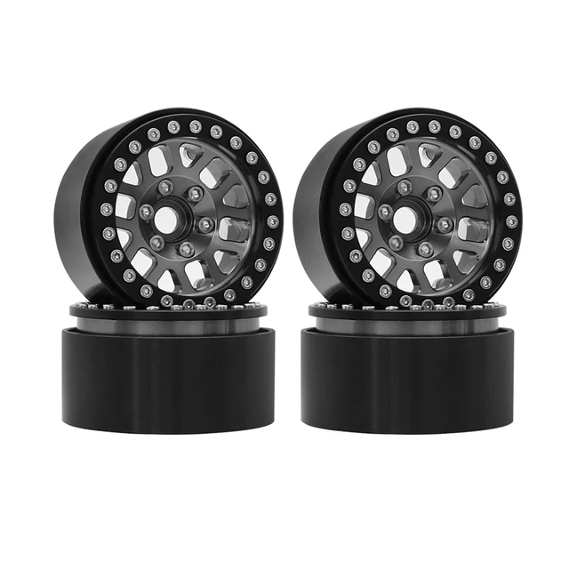 thumbnail image 2 of 4Pcs 1.9 Inch Beadlock Wheel Rims Bronze | Aluminum RC Wheels For SCX10 TRX4 Axial Crawlers 2 of 9