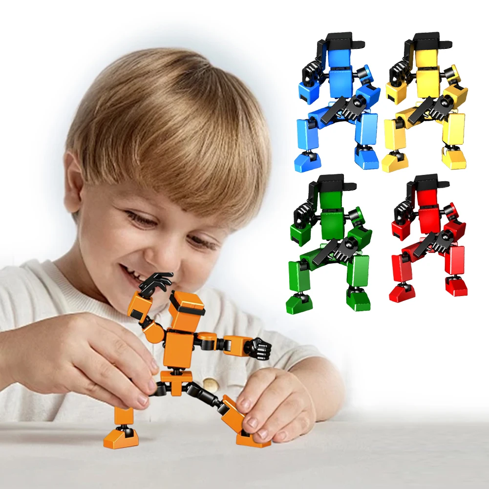 13 Multi-Jointed Action Figures Assembly Completed Mini Action Figures s Action Figure Dummy Desk Decoration Gifts for Him 3