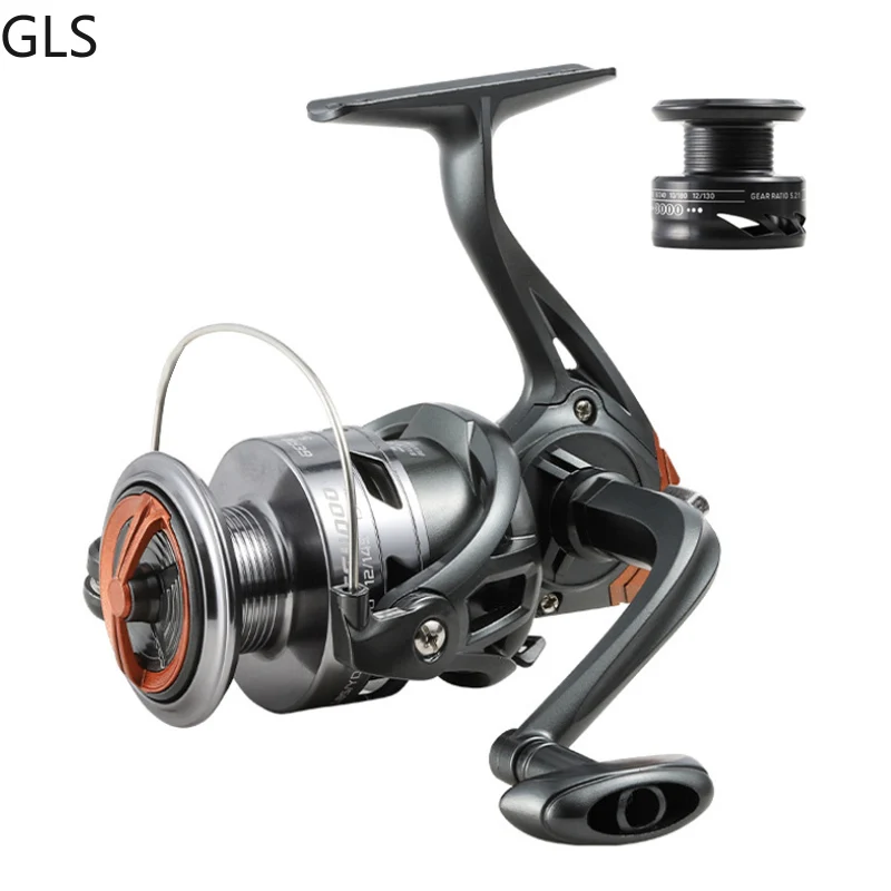 GLS New EF 1000-6000 Series With Spare Spool 3+1BB Fishing Reel