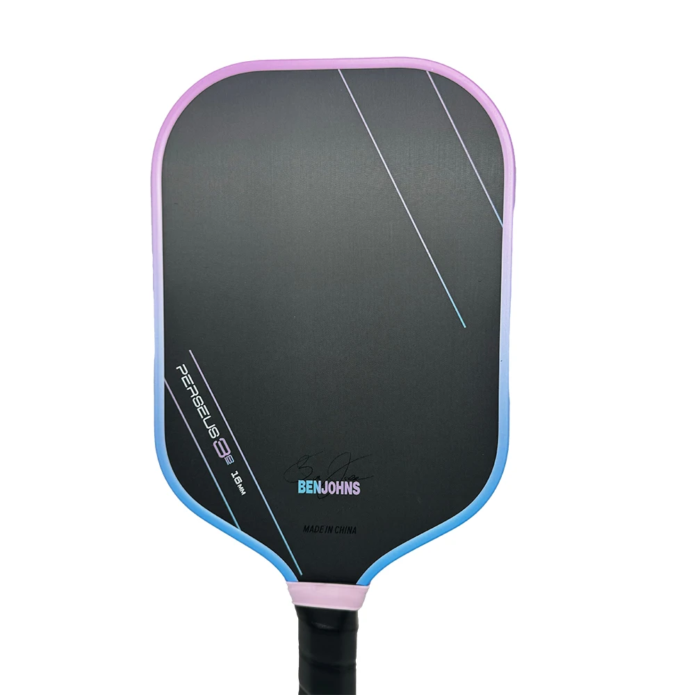 Joola Pink Perseus 3S Ben Johns 16mm GEN3 Core EVA Foam Edge High Performance Toray T700 Carbon Fiber Pickleball Paddle pickleball paddle