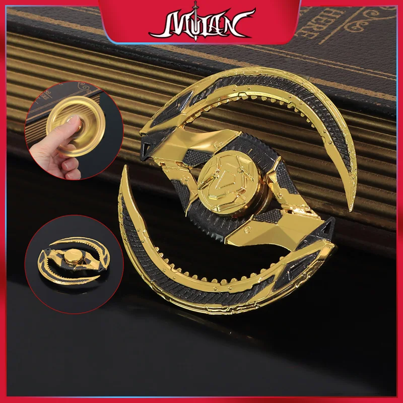 

APEX Legend Melee Weapon Demonstrator Hill's Heirloom Fingertip Gyroscope Metal Model Stress Relief Toys Pendant Gifts for Kid