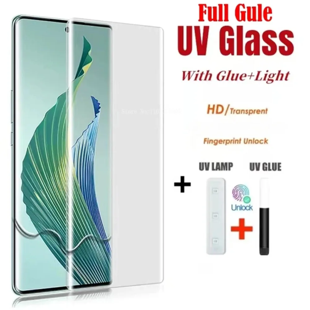 

3PCS UV Tempered Glass For Samsung Galaxy S22 S21 S23 S24 Plus Ultra Screen Protector Note 20 Ultra 10 9 8 S10 S9 S20 21 FE S10E