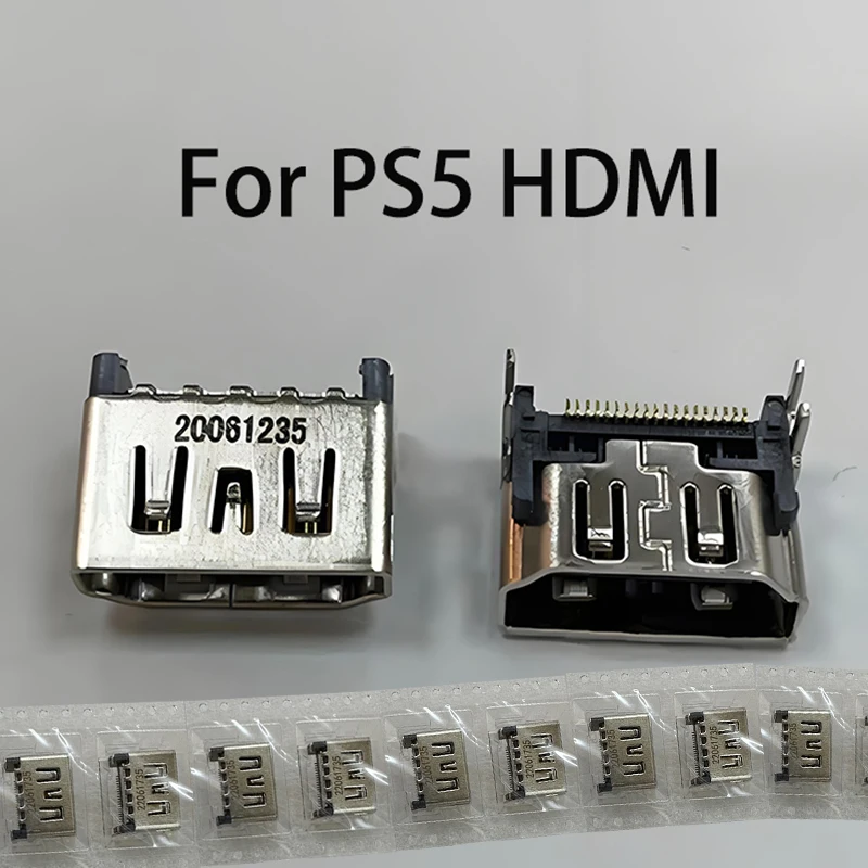 1PCS PS5 HDMI High-Definition-Schnittstellenbuchse, Video-Schnittstelle, PS5-Ausgang HDMI Original-Schnittstellenanschluss