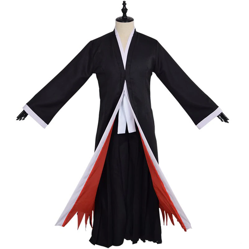 Bleach Kurosaki Ichigo Soul Society Shinigami Uniform Cosplay Costume