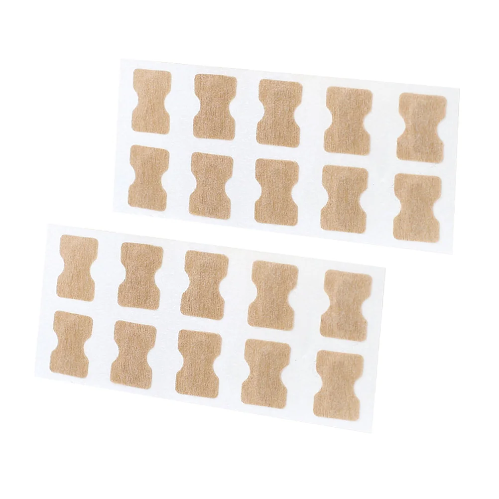 

20pcs Toenail Ingrown Toenail Stickers Toe Nail Correction Fingernail Care Pedicure Tool Transparent Base