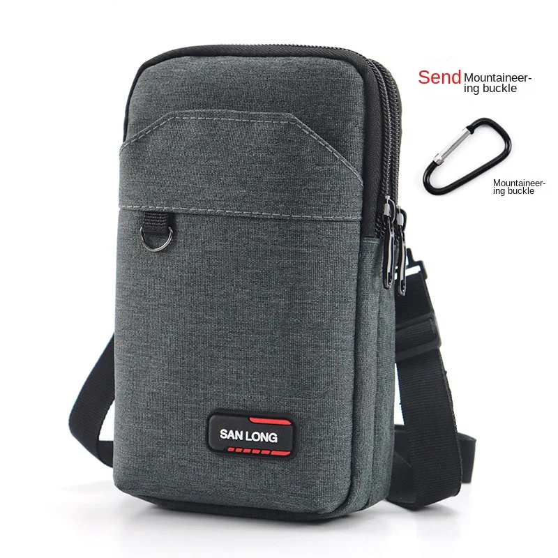Men's Outdoor Waterproof Tactical Waist and Crossbody Bag