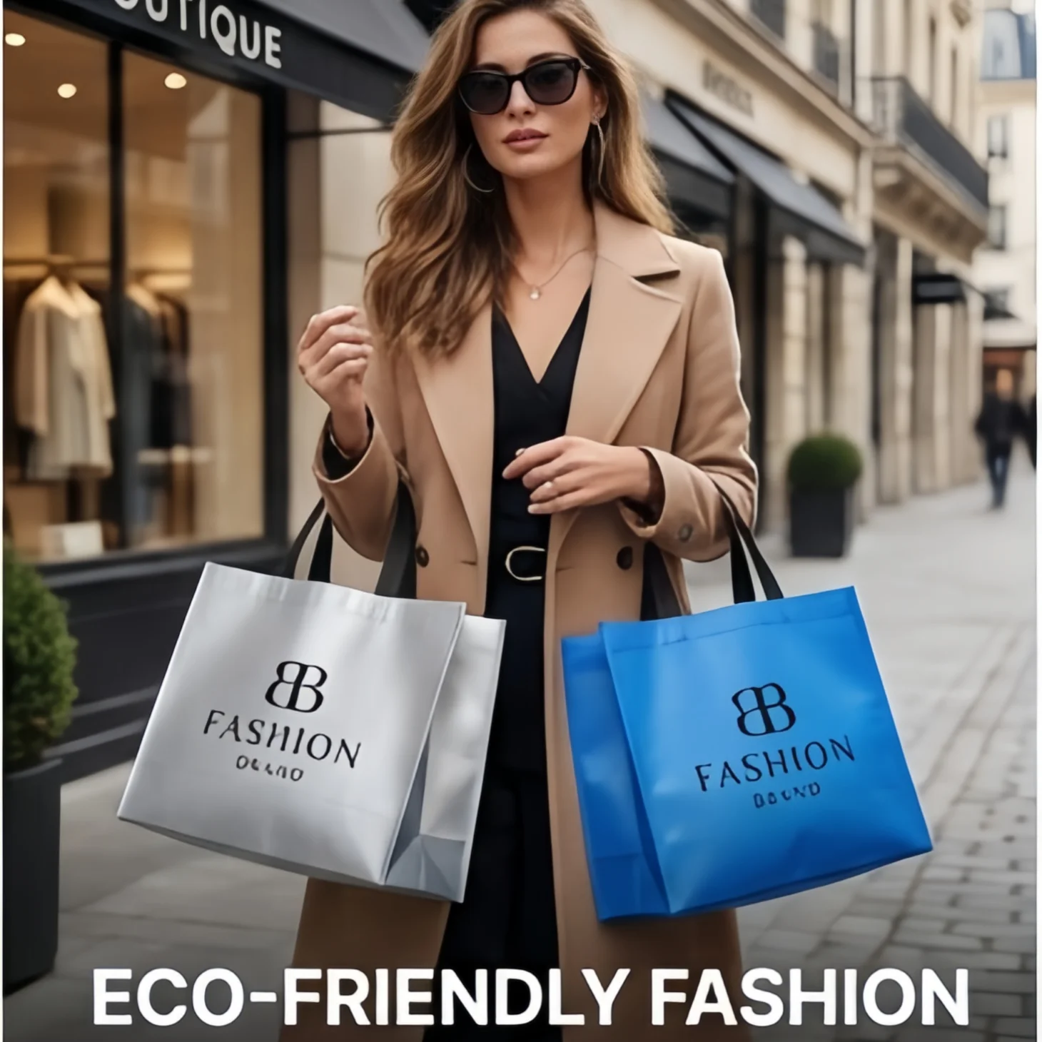 Custom High Grade Coated Non Woven Bags Clothing Tote Bags Eco-Friendly Shopping Bags Waterproof Bag party wedding gift bags 6