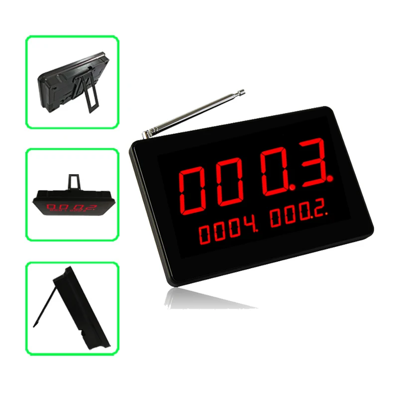 433mhz Wireless Nurse Call System with LED Receiver Display Push Button for Hospital Clinic wireless calling system