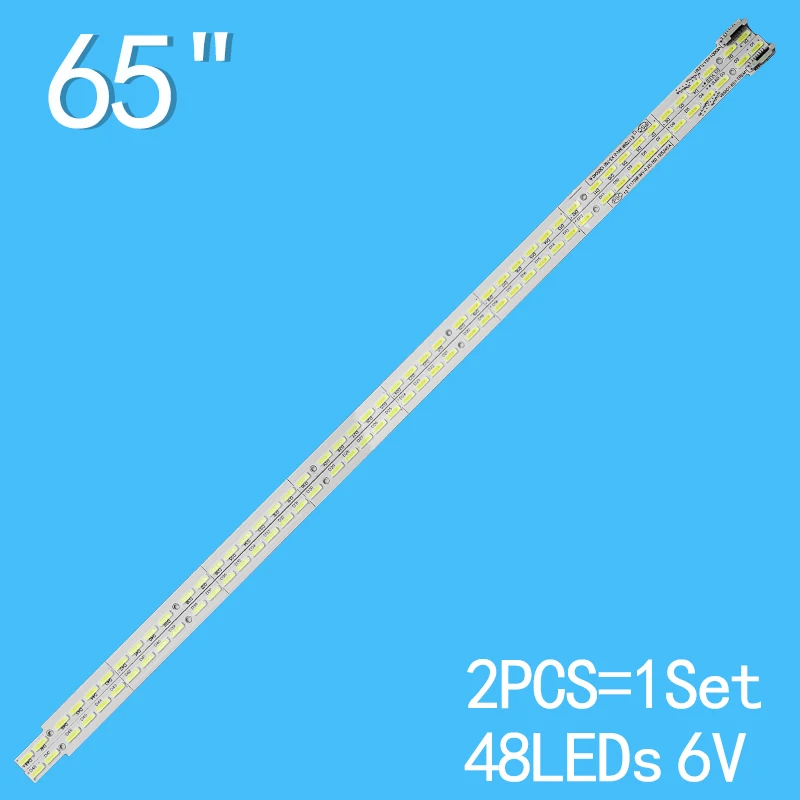 LED Backlight strip 48 lamp For 65LB5200 L65E5690A-3D V650D1-KS2-TLEM1 TREM1 LED65K680X3DU 65E10E 65PFL5W40 V650DK1-LS1 led backlight strip fortx l32bl6e l32xm6b v320b6 le1 tlem1 v320b1 ls5 trem1