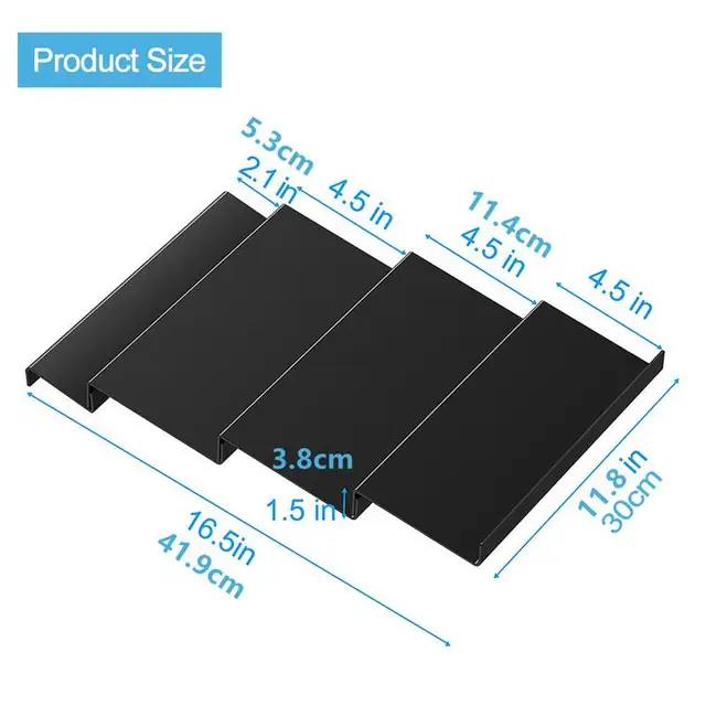 Fiók Fűszerszervező Akril Fűszeres Állvány Ferde Tároló Polc Fűszerek Só -Kiegészítők Fűszerező Állványok - Image 6