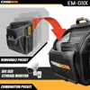 EASEMAN Heavy Duty 1800D Quick Hanging Tool Bag with Zipper for Electrician Tools Man Gift Top Quality 3