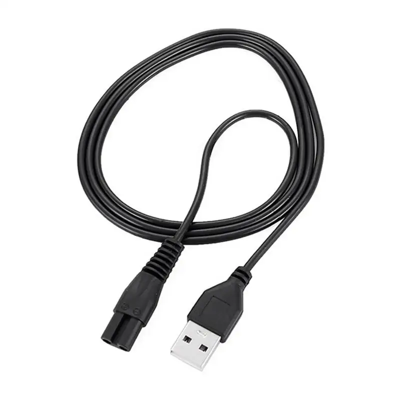 USB Razor Cord Charger Cable Compatible Meridian Grooming Electric Razor Trimmer Replacement Charging Cable Power Cord Charging Cable USB Charging Cable