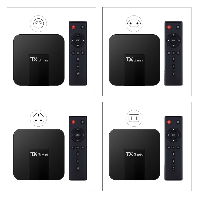 

OFBK TX3 Mini H313 QuadcoreCPU Dongle 2.4/5Ghz ATV Wifi and BT4.0 Box