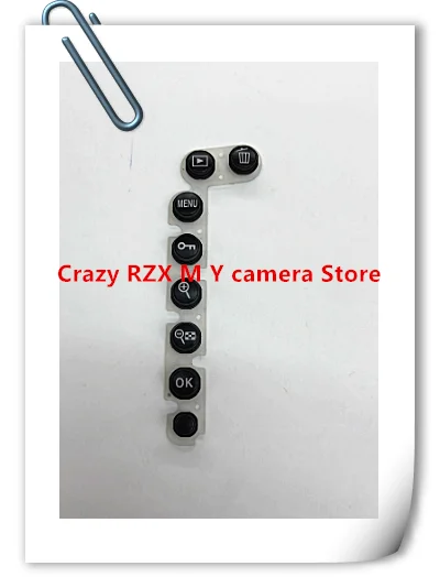 Ok Zoom In Zoom Out Lock Menu Annulla La Riproduzione Funzione Lato Sinistro Pulsante Bar Parti Di Riparazione Per Nikon D500 Slr