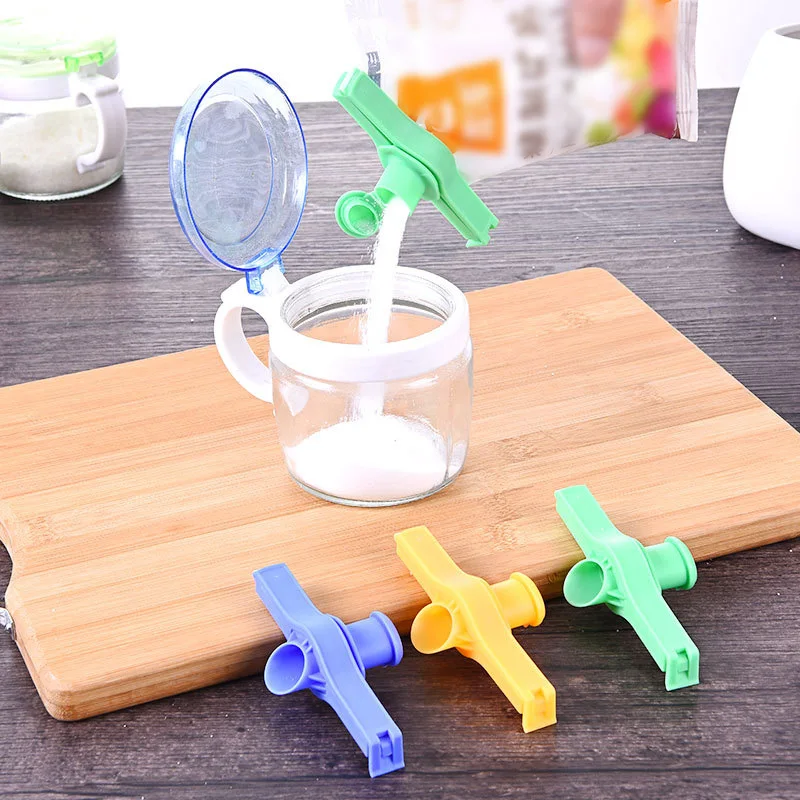 

10pcs Portable Food Snack Seal Sealing Bag Clips Kitchen Storage Sealer Clamp Moisture-proof Kitchen Plastic Tool Food Bag Clips