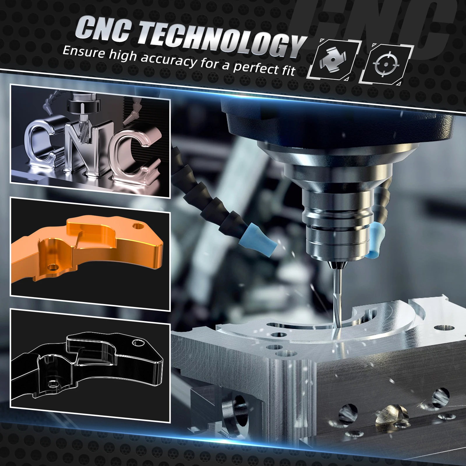 NICECNC Für KTM EXC 300 XCW 250 SX 250 2024 2025 Kupplungsnehmerzylinderabdeckung Für Husqvarna TE 300 TE 250 GasGas EC 300 EC 250 – Detail 4