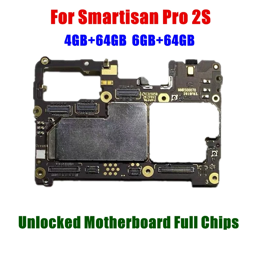 

Unlocked Main Mobile Board Mainboard Motherboard With Chips Circuits Flex Cable For Smartisan Pro2S Pro 2S