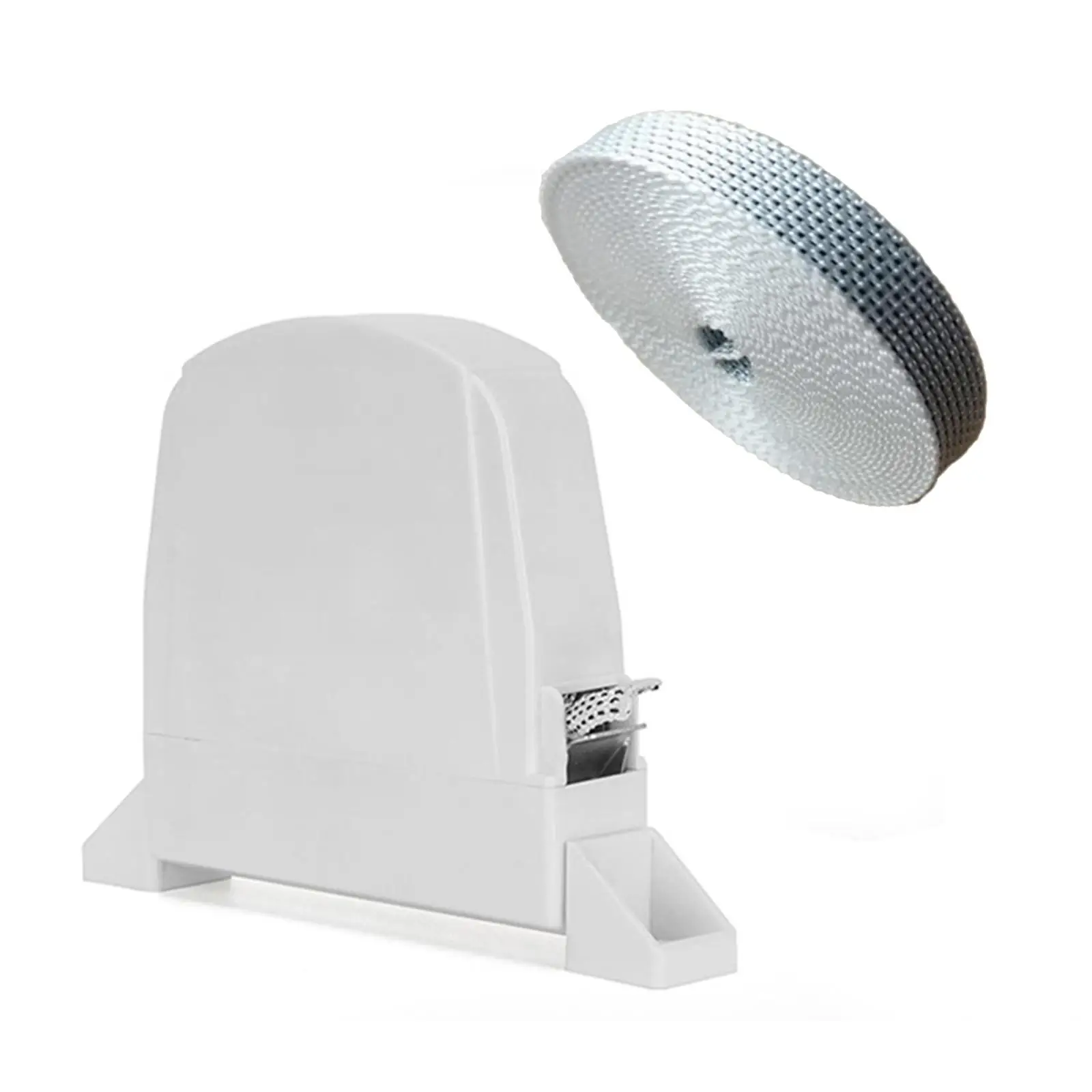 Belt Winder Housing With Straps For Blinds And Manual Roller Shutters, White, Replacement Housing For Roller Shutter Belt, Selve Top Quality And German Manufacturing