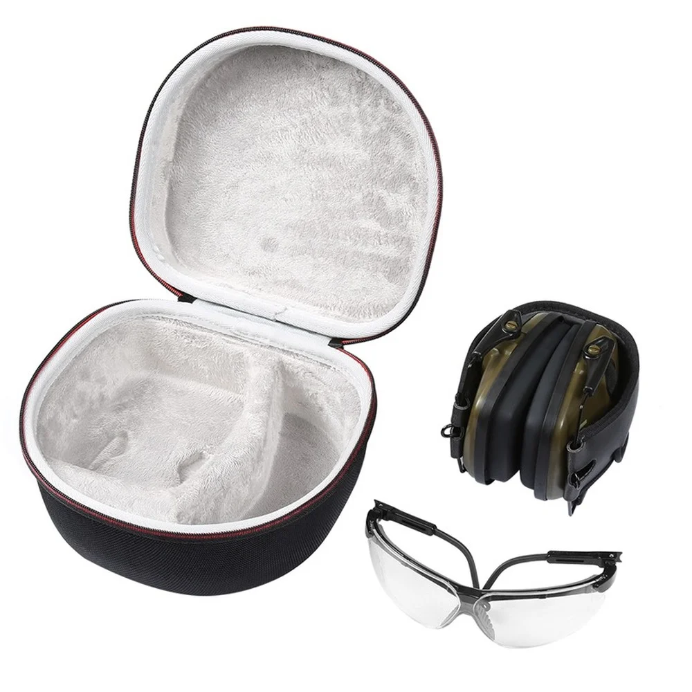Headphone Carrying Case Headphones Carrying Case Hard EVA Case For Howard Leight By Honeywell Impact Earmuff and Genes