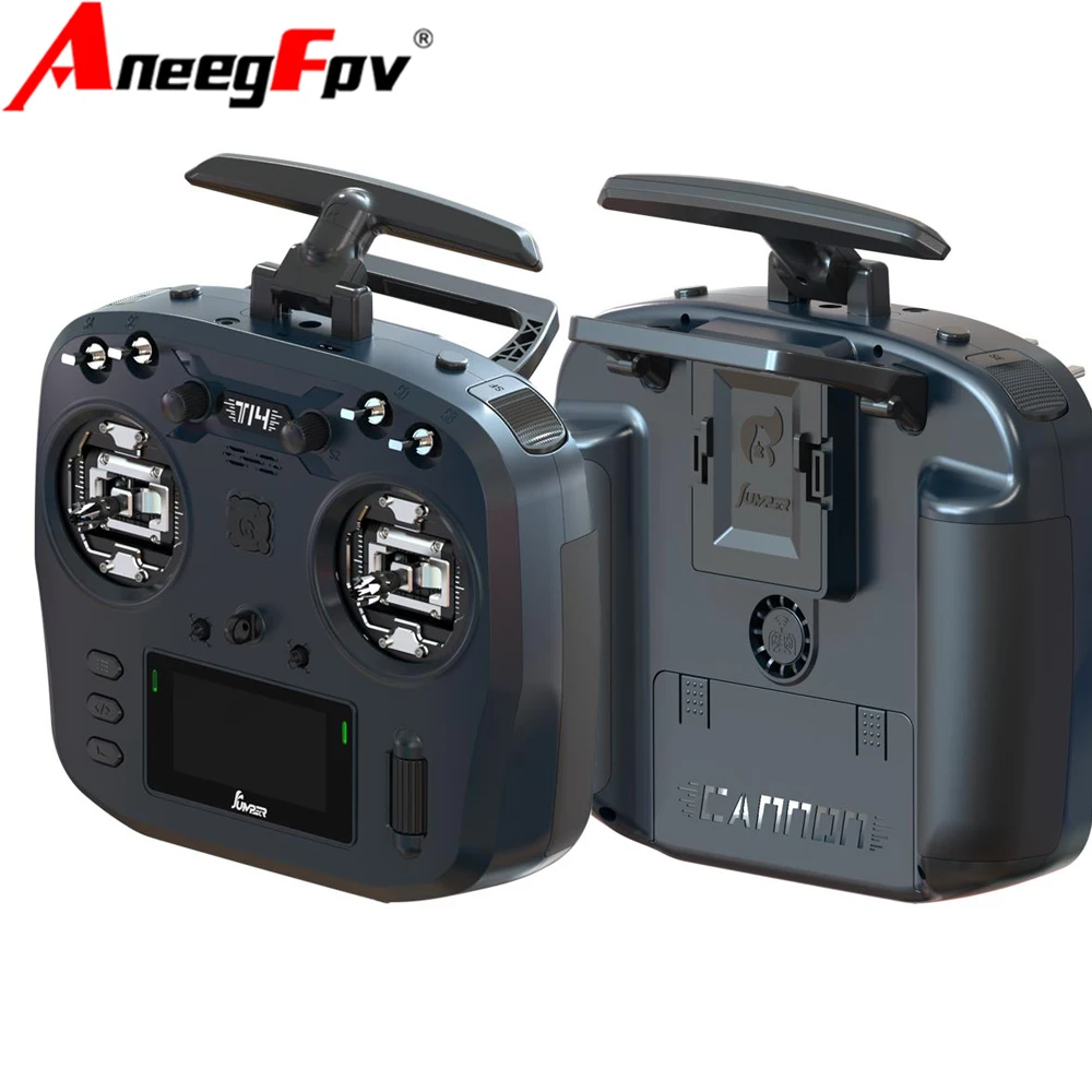 Poignées ergonomiques de la Jumper T14 Télécommande ELRS 2.4G/915Mhz avec Cardan Hall et Coque CNC