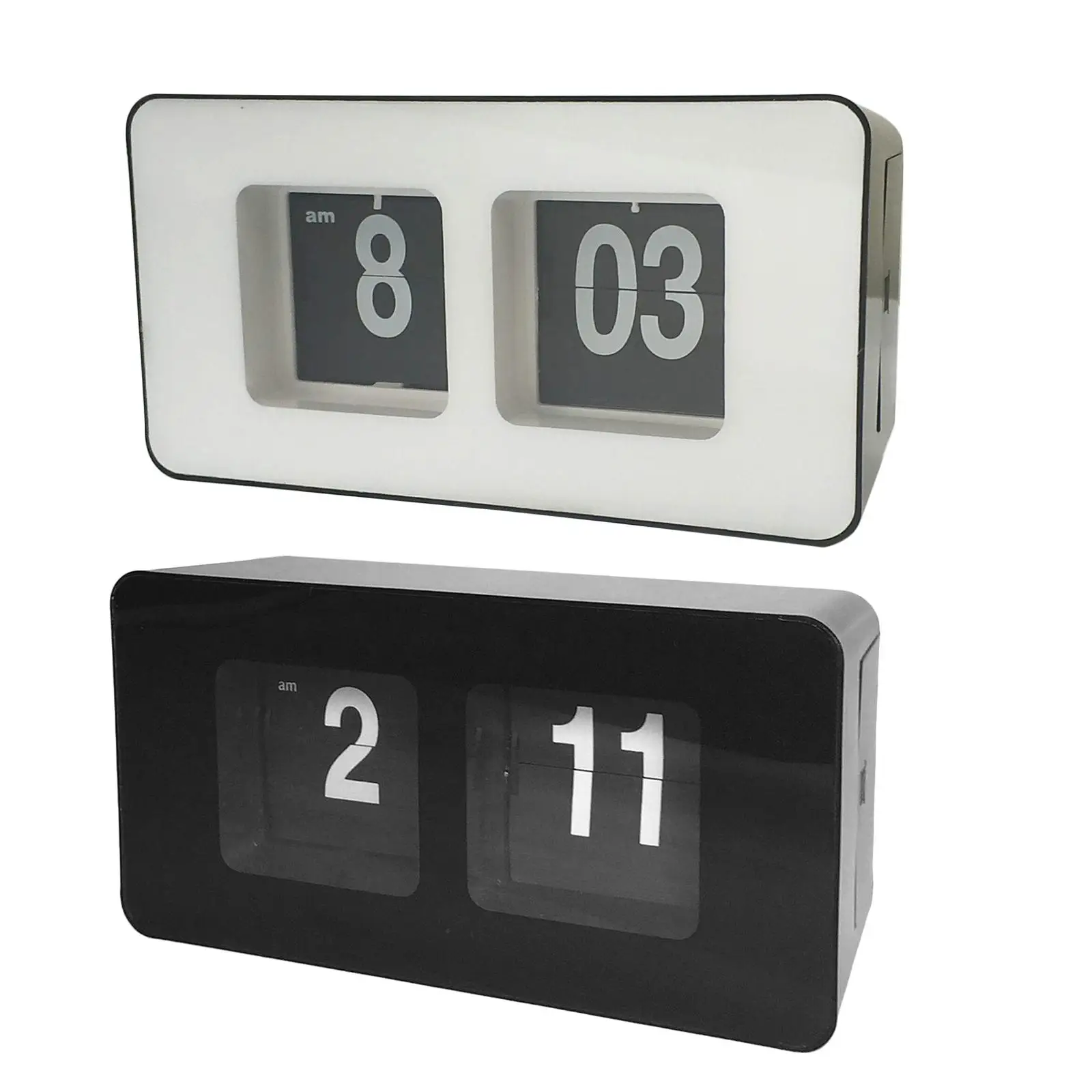 Modern Auto Flip Clock Clocks Christmas Gift Bedroom Living Room Decoration flipping clock