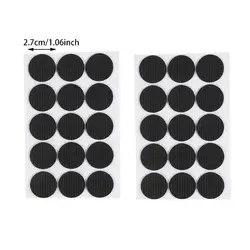 Rubber Adhesive Non - Slip Furniture Feet Pads - Floor Protectors (Round 2.7cm 30pcs)
