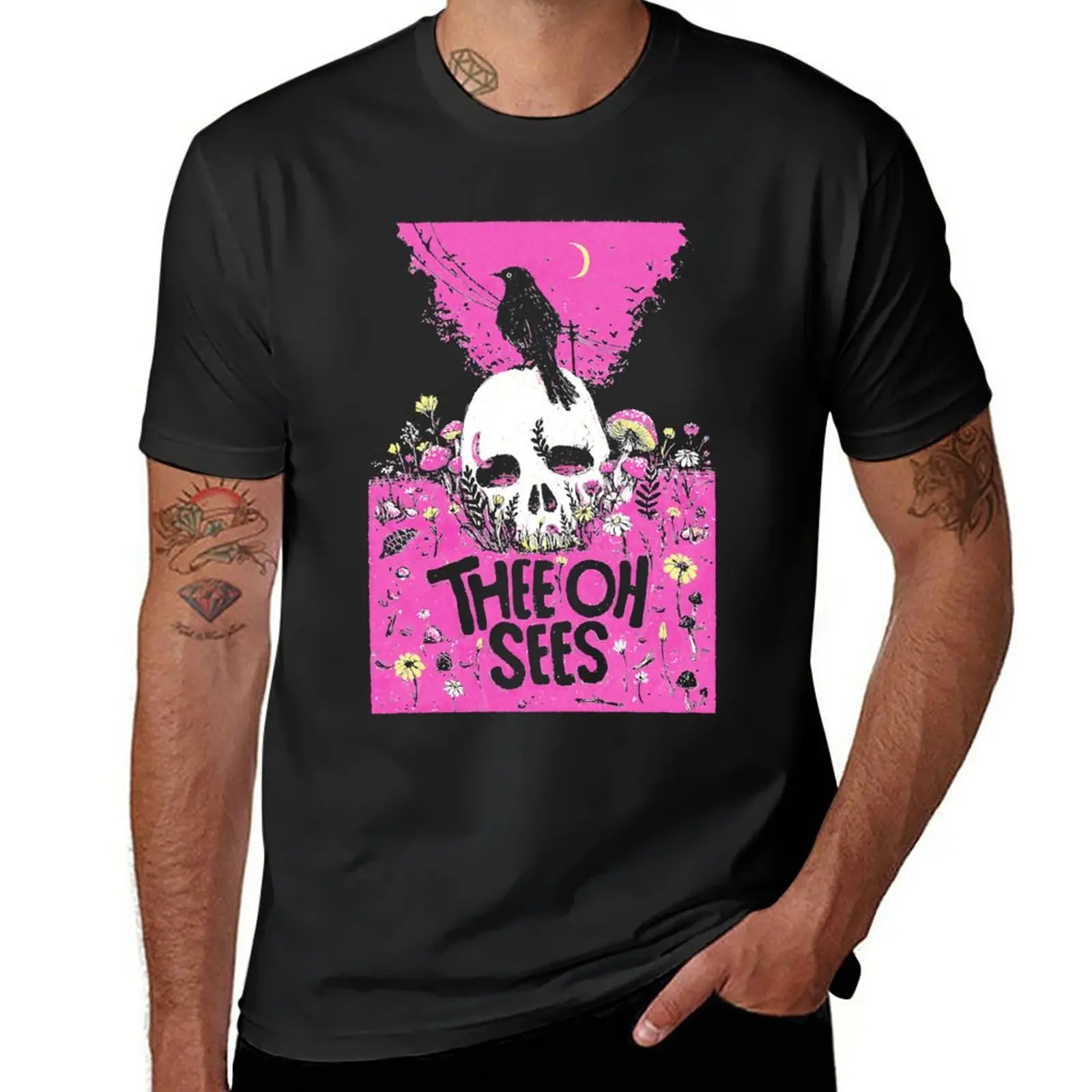 

New Limited Edition Vintage Thee Oh Sees Band Music T-Shirt custom t shirt funny t shirt cute clothes plain white t shirts men