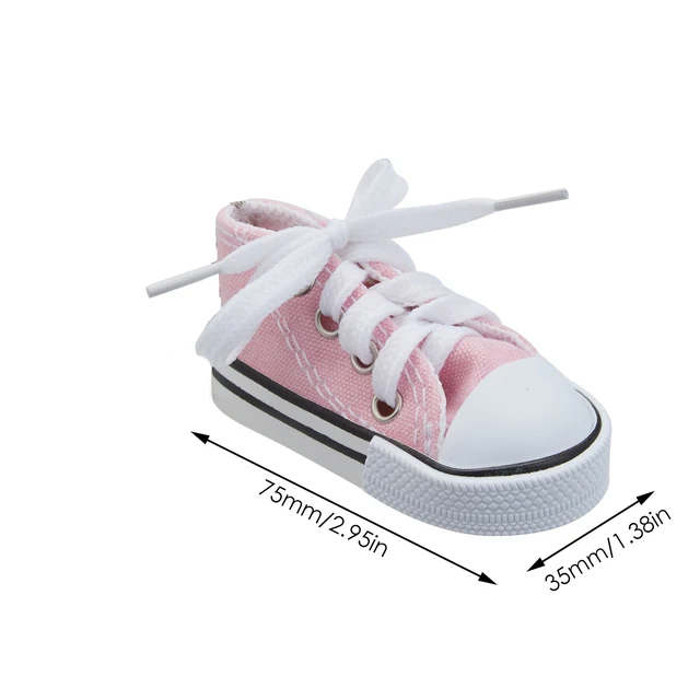 Cute Mini Shoe Kickstand Foot Support for Motorcycles and Bicycles - 7.5cm Toy Tripod