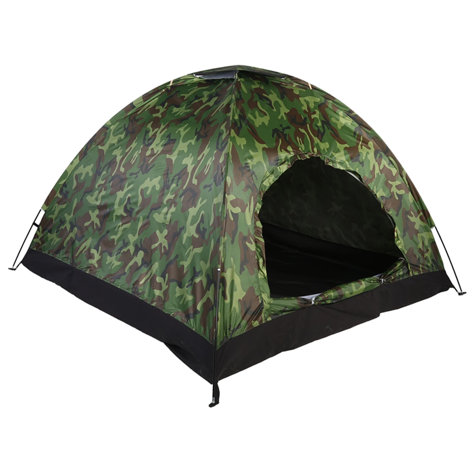 Camouflage Tent Family Tent Outdoor Outdoor Camouflage UV Waterproof Big for Family Camping Hiking