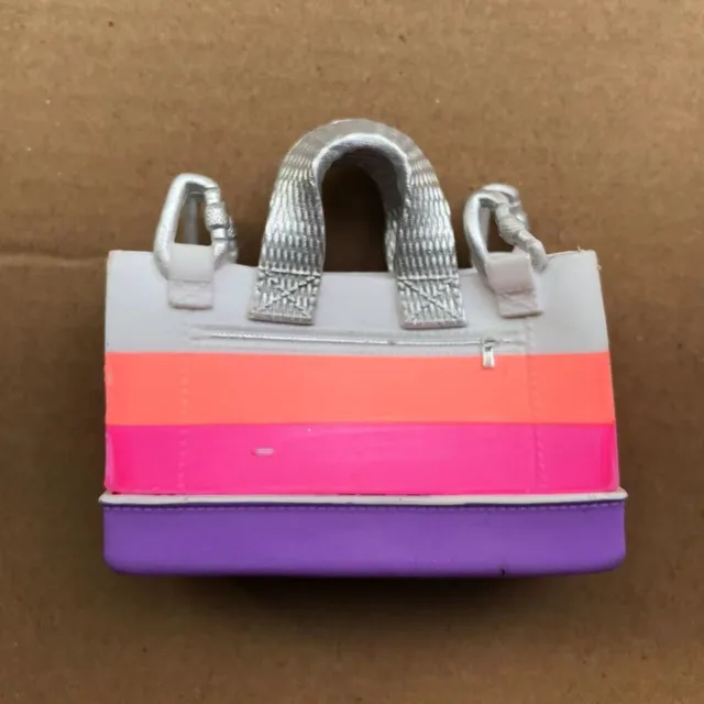 Original Doll Hands Shoes Boots Earrings Decors Doll Replacement White Beige Brown Hands Colorful Doll Accessories - pink bag