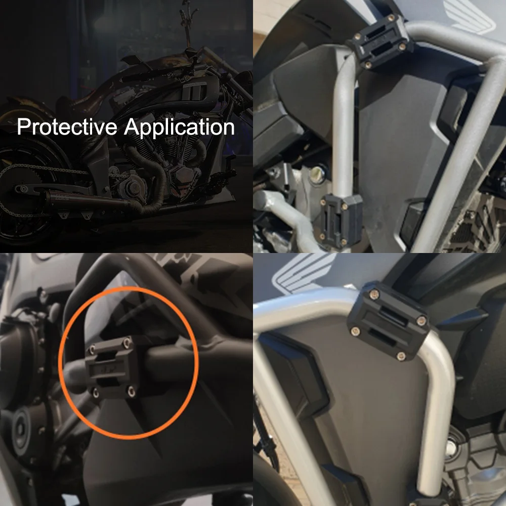Motorcycle Engine Guard Decorative Crash Bar - Falling Protection System