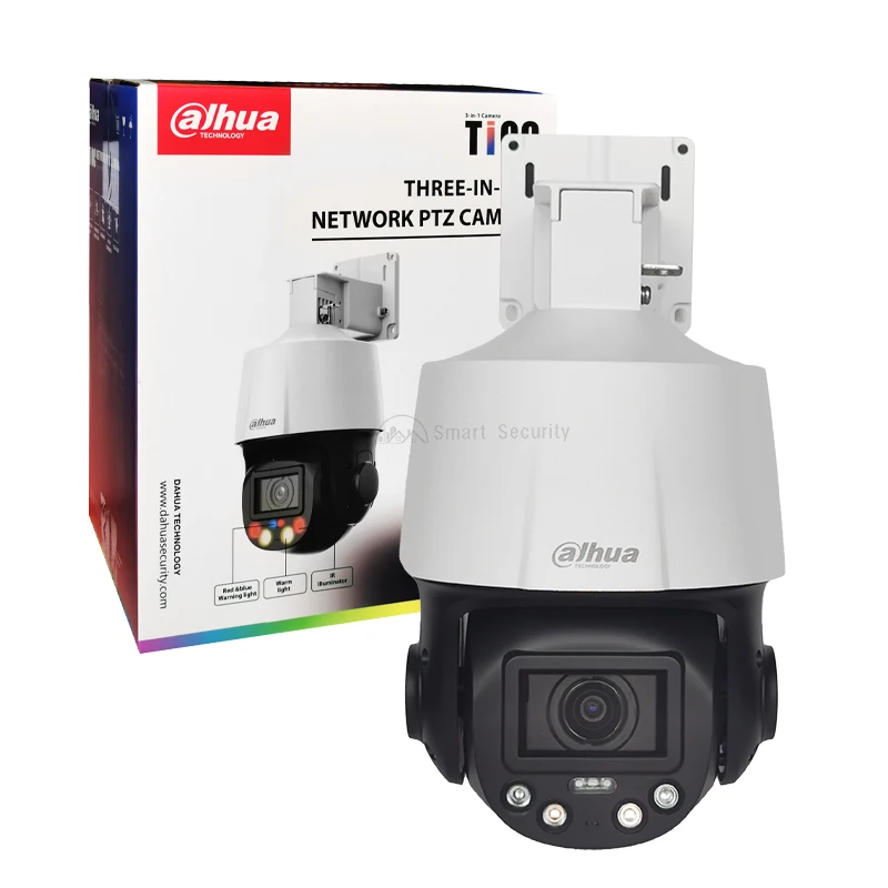 Dahua Tioc 4MP PTZ Full Color Camera Smart Sound Light Alarm Cam
