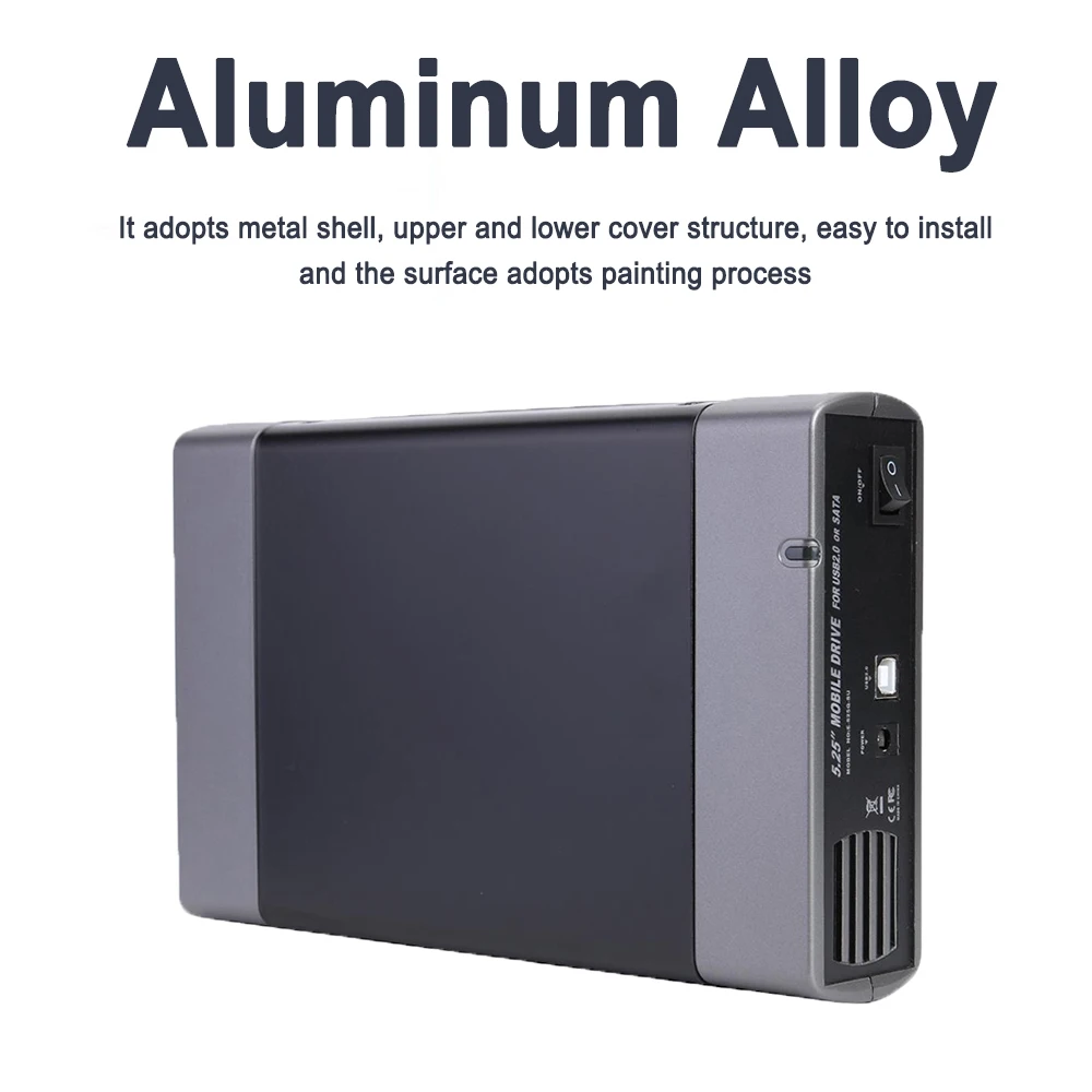 inch Optical Drive Enclosure to SATA US/EU