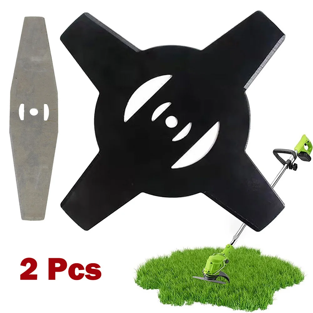 

Metal Grass String Trimmer Head Replacement Saw Blades Lawn Mower Fittings 2pcs Tool Accessory Replace Para Taladro Multi