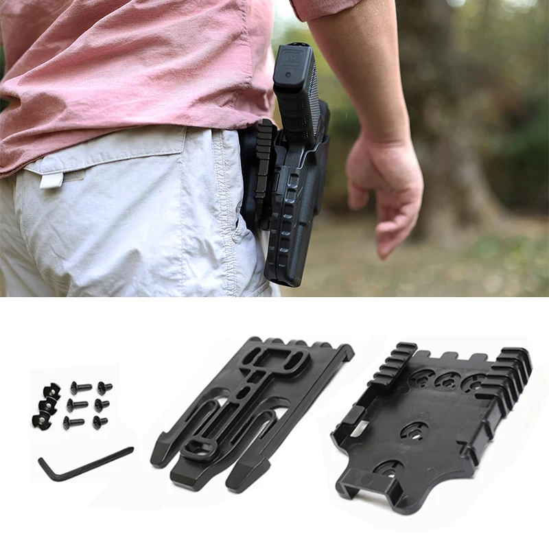 Taktischer Modularer Holster-Adapter mit QLS-Kit, Oberschenkel-Holster-Plattform mit Beinriemen Polizeiausrüstung – Detail 8