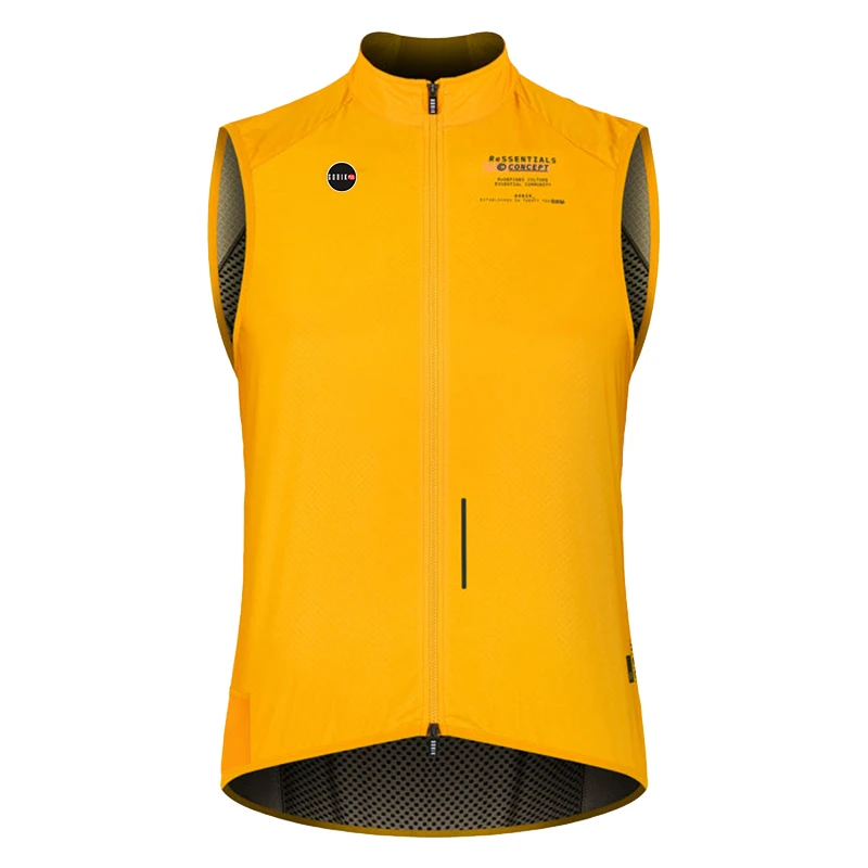 Gobikful Sleeveless Bike Front Windproof Back Breathable Maillot