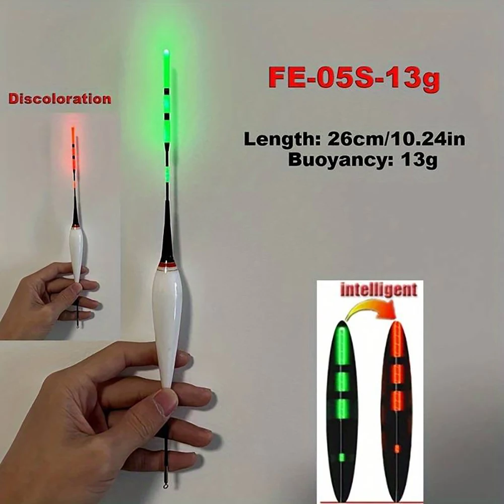 Angeln Smart Electronic Float Schwerkraftsensor Led 2g 5g 7g 10g Toller Auftrieb 2024 Pose Bobbers mit CR425 Batterie Leuchtstab – Detail 15
