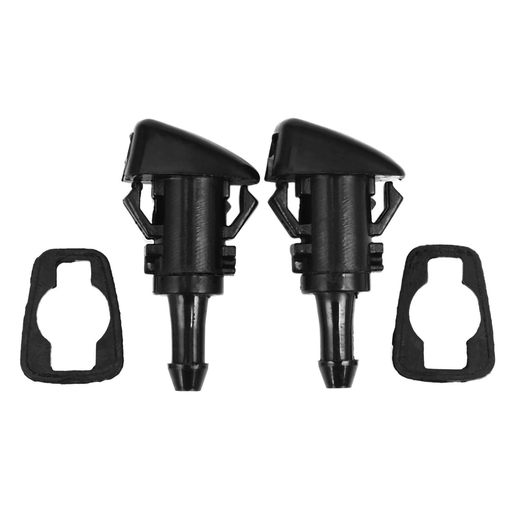 

2pcs Car Front Windshield Wiper Water Spray Nozzle For 07-12 Dodge Caliber