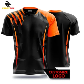 Nuove magliette da uomo per uomo magliette ad asciugatura rapida uniformi da gioco abbigliamento da competizione magliette stampate ragazzi Sport traspirante