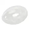 Transparent Plastic Egg Shaped Container for Makeup Sponge - Portable for cosplay and for stud Earrings 6
