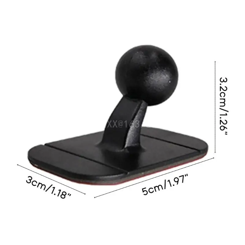 Car Cellphone Holder Dashboard Mount 17mm Ball Head Stand Support Holder Universal Phone Rotatable Base phone holder mobile phone holder gps holder gps suction cup mount car suction cup bracket