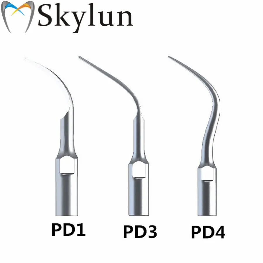 

5PCS Dental Ultrasonic Scaler Tips PD1 PD3 PD4 Scaling Tips Fits SATELEC UDS NSK Handpiece CE Approved Tooth Whitening