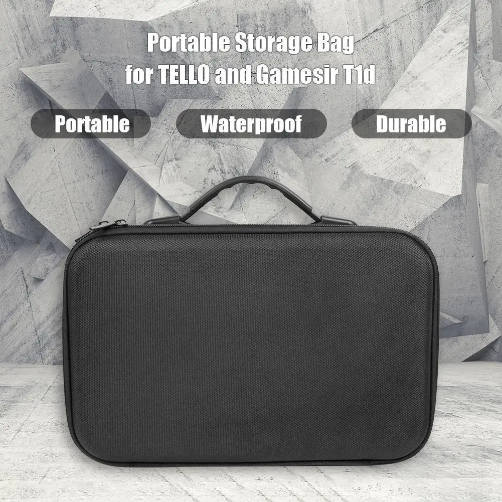 Carrying Case 2-1PCS RC Portable Drone Storage Organizer Convenient Dual Zipper Protective Storage Bag For DJI Tello drone accessories drone storage bag drone storage case