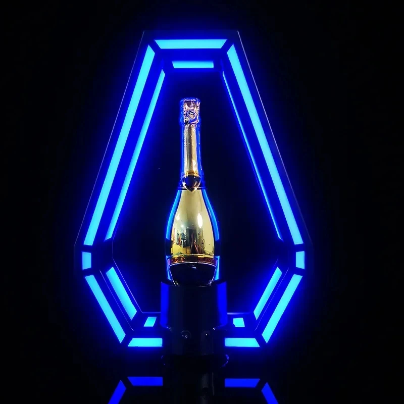 MOËT & CHANDON シャンパン LEDディスプレイ Rhombic Rechargeable LED Moet Champagne Wine Chandon Bottle
