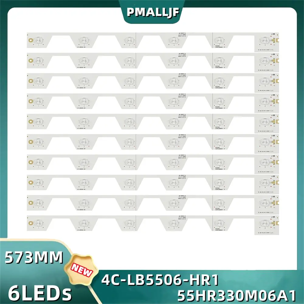 Tira Led 55ua6404 55ua6404w 55fa3205 55fa5405 55fa5404 U5e5800fs Tmt_55e5800_10x6_3030c_6s1p_w44 55e5800a-ud Lvu550ndel 10 Pcs