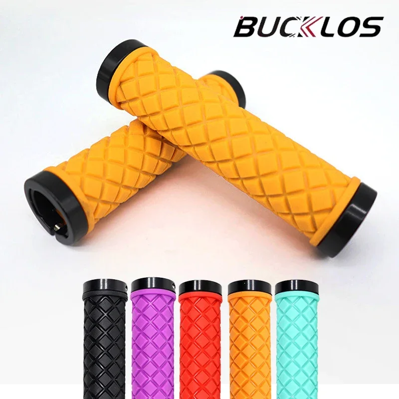 

Резиновые ручки на руль велосипеда, фиксатор на горном велосипеде, Нескользящие складные ручки для горного велосипеда, запчасти для велосипеда