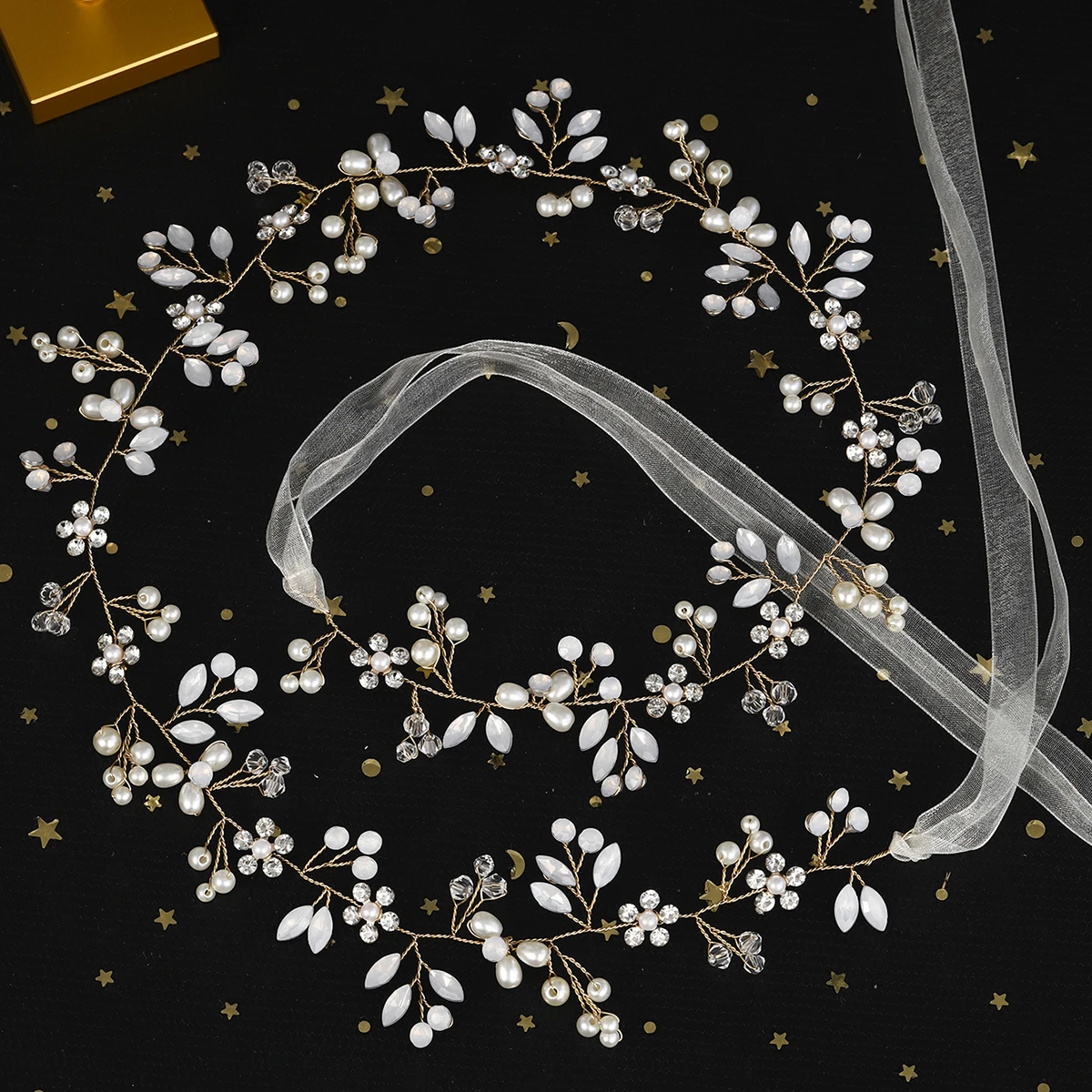 Elegant Jelly Rhinestone Handmade Belt Bridal Wedding Pearl Belt Chain Luxury Crystal Beading Sash Jewelry & Accessories