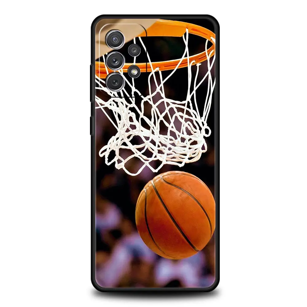 Stylish Basketball Basket Phone Case - Durable Sports-Inspired Design